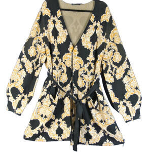 NEW, Marina Rinaldi Floral Cardigan in Multicolor Size XL #MD1338